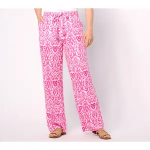 Belle Beach by Kim Gravel Tall Cabana Knit Santorini Beach Pant