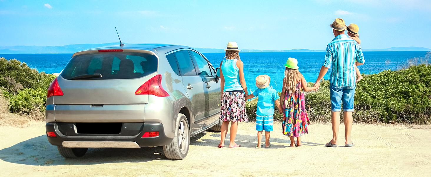 YITAMOTOR Floor Mats Fit for 2021-2025 Kia Seltos, TPE All-Weather Seltos Floor Liners, 2 Row Liner Set Black