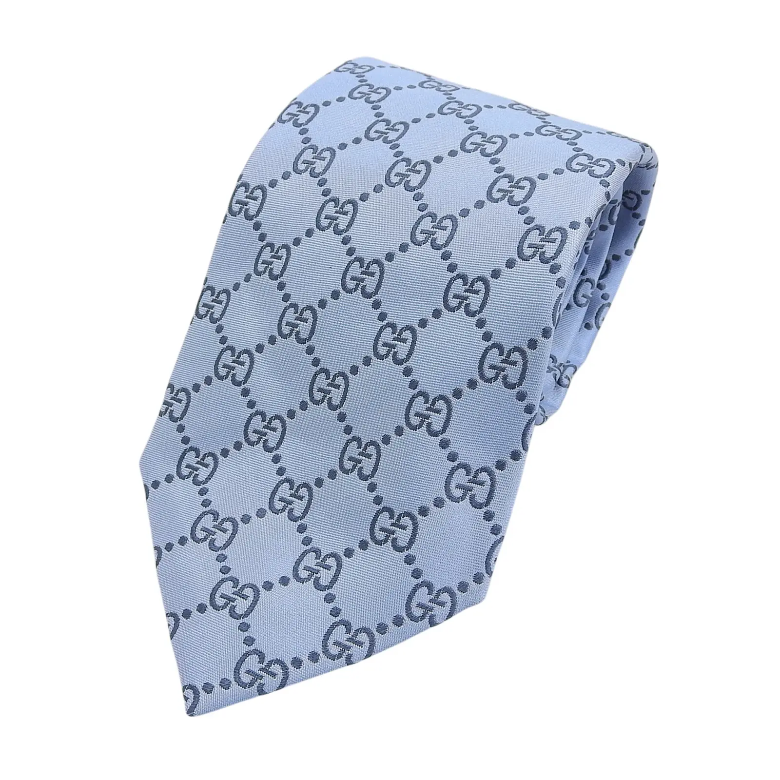 Pre-owned GUCCI Silk Small Leather Goods Tie