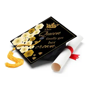 This Queen Finally Got Her Crown Graduation Cap Topper