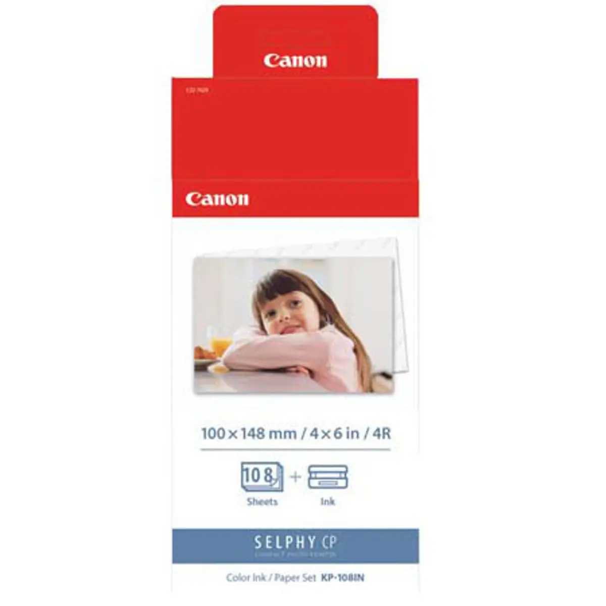 Canon KP-108IN Standard Size Color Ink & Printing Paper Pack - Compatible with Selphy CP Series Printers, Default Specs Computers & Office Equipment Accessory