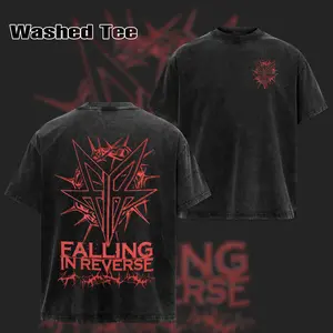 Retro Falling In Reverse Thorns T-Shirt , FIR T-shirt & Hoodie , Rock Band Shirt, Retro Music Tee, Rock Music Lover Shirt, Vintage Band Shirts Casual Fabric Fit Top , Top Men's and Women's Clothing