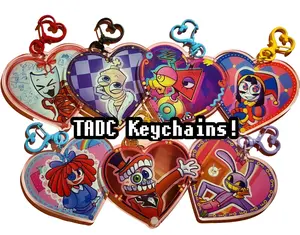 TADC Keychains, The Amazing Digital Circus