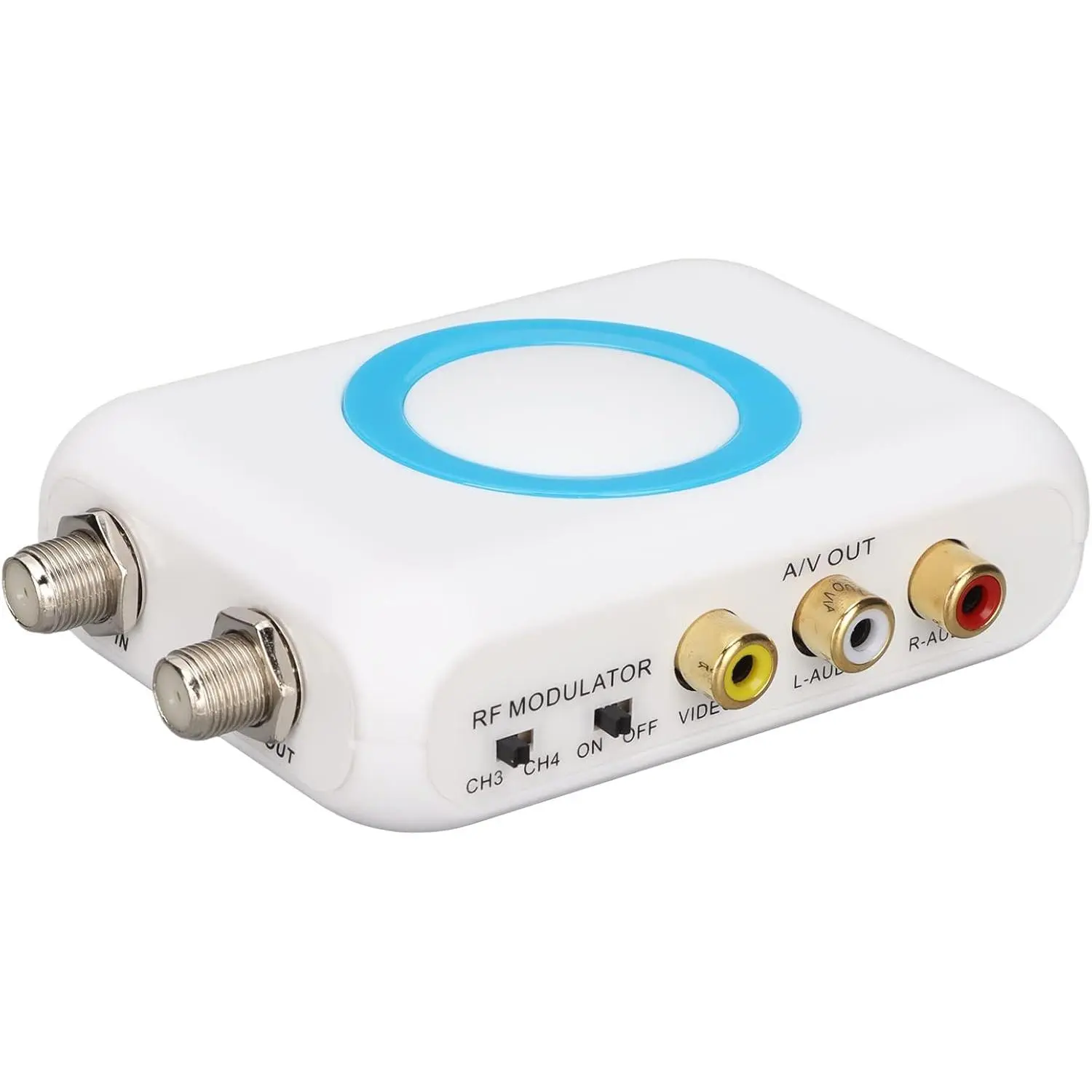 Hdm66 hd modulator rf modulator support pal ntsc format output to rf modulator 1080p pll control of vhf operating frequency for home hd multimedia tv