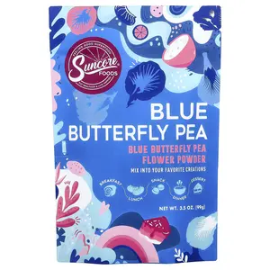 Suncore Foods Blue Butterfly Pea Flower Powder, 3.5 oz (99 g)