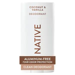 Native Deodorant Contains Naturally Derived Ingredients, 72 Hour Odor Control | Deodorant for Women and Men, Aluminum Free with Baking Soda, Coconut Oil and Shea Butter | Coconut & Vanilla