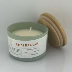 Maison Orostrata Chai Bazaar 100% Natural Soy Wax Hand Poured Candle - Autumn Collection