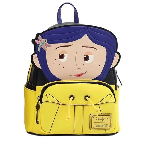 Loungefly Coraline Raincoat Cosplay Mini-Backpack