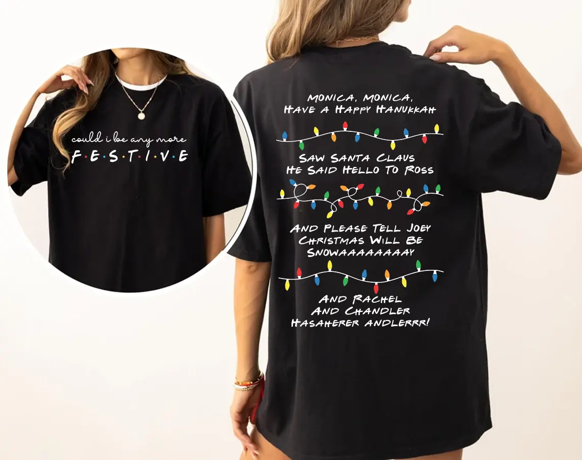 Phoebe Song Friends Shirt, Friends Christmas Sweatshirt, Gift For Woman and Man Unisex T-Shirt Sweatshirt Hoodie Casual Cotton