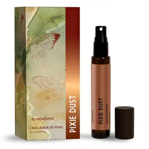 Pixie Dust | 10ml Perfume | Travel Size | Citrusy & Earthy| Bergamot, Lavender, Patchouli | Alcohol Free, Clean | Eau de Parfum | Luxury Scent | Premium Gifts | Long Lasting Fragrance | Aromafume