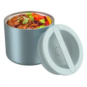 Bentgo Stainless Steel Insulated Food Container - Portable, Airtight Lid, Ideal for Food Storage, Leak-Proof - Lunch Boxes