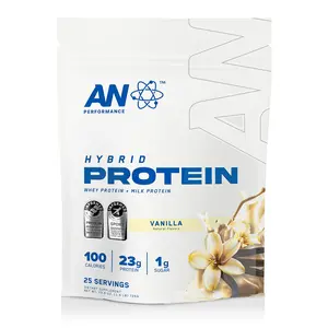 AN Performance Whey Protein Powder | 23g Protein, 1g Sugar, 100% Whey | Gluten-Free, Low Carb, Low Fat | Keto Friendly | Essential Amino Acids for Muscles | 25 Servings