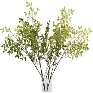 Faux Greenery Stems Artificial Branches for Vase  Spring Stems  Stems Vase  for Decoration (3 Pcs)