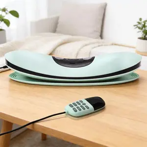 Electric Lumbar Traction Device Massager with Heat Function & Adjustable Intensity,Electric Inflatable Back Stretcher Device