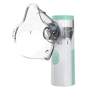 Portable Handheld Mesh Micro-Nebulizer for Home Use, Adjustable Mist Rate with USB Power Cable, Includes Nebulizer Mask