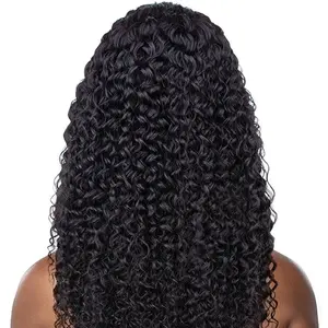 Bellatique 100% VIRGIN BRAZILLIAN REMY HUMAN HAIR WIG - EMBILIA, 26" Length, Natural Brown Color, Breathable Mesh Cap, Comfortable & Secure Fit