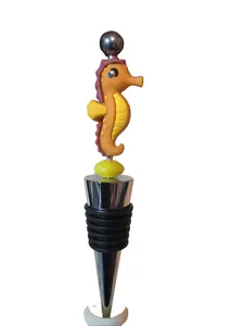 Live Beaded Wine Bottle Cork