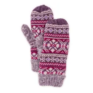 Women's Chenille Eyelash Mix Mitten