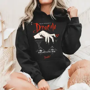 Bram Stoker's Dracula Shirt, Gothic Vampire Shirt, Horror Movie T-Shirts, Scary Halloween Hoodie, Gothic Dracula Hoodie, Halloween Horror Night Party Tee