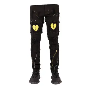 Broken Heart Jeans - Yellow