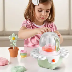 VEVOR Mini Pottery Wheel, 2 in and 3 in Turntables, Adjustable Speed, Electric Clay Wheel for Kids and Beginners, Complete Pottery Set with Clay Sculpting Tools, Gift for Boys and Girls, Green