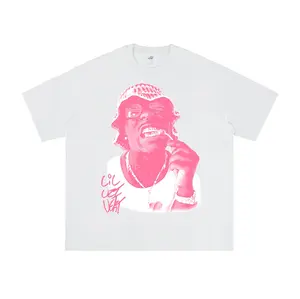 Lil Uzi Pink Vert Cute Graphic Big Face Rap Tee Shirt