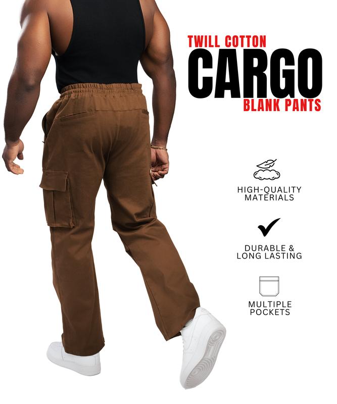 EKKO Twill Cotton Cargo Pant
