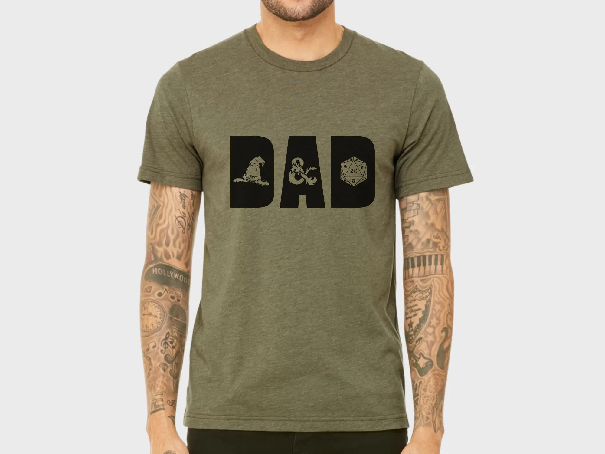 DND Dad Shirt, Dungeons and Dragons Dad T-shirt, Father's Day Shirt, Gift for Dad, Dungeon Master Dad, Fathers Day Gift