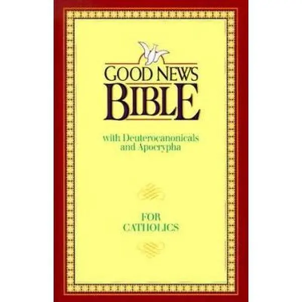 USED Book - Good News Bible: Good News With Deuterocanonicals/Apocrypha Today's English Version for Catholics 2nd Edition by Anonymous (Hardcover) - english
