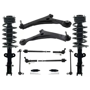 Front Coil Spring Struts Control Arms Tie Rods For Dodge Grand Caravan R/T 11-20