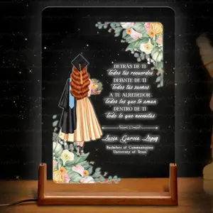 Custom Graduation Photo Frame Night Light, Personalized Graduation Lamp Acrylic, Graduation 2026 For Daughters, Soul Sisters Decor, Custom Class of 2026 Gift outdoorfun
