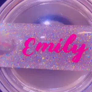 personalized Stanley cup toppers