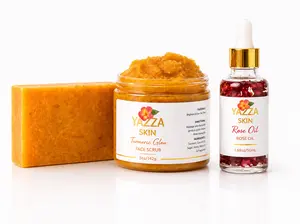 Turmeric Melanin Glow Trio - Brightening Dark Spot Set