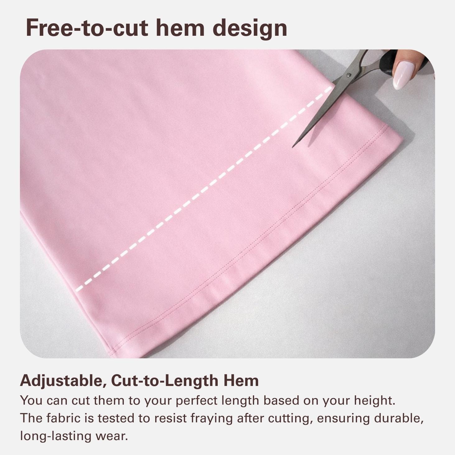 Coral Canton High Waistband Stretch Flared Pants