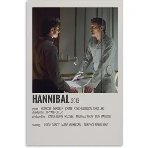 Hannibal Series TV Drama Canvas Poster (13) Home Decor Poster Wall Art Hanging Picture Print Bedroom Decorative Painting Posters Room Aesthetic