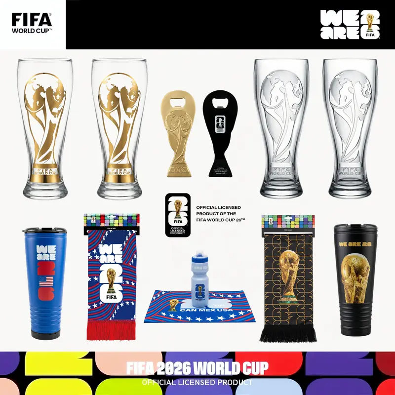 FIFA World Cup Insulated Rowdy Cup Stainless Steel Water Bottle