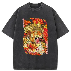 Tokyo-Tiger SHOGUN TIGER Washed T-Shirt