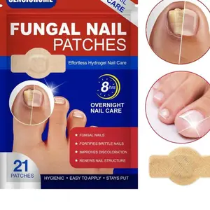 2026 New Fungal Nail Patches, Nighttime Nail Patches, Overnight Toe Nail Treatments for Damaged Nails Foot Nails Repair Care,Results may vary