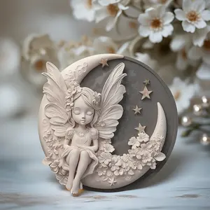 Angel Wings Fairy Butterfly Silicone Molds Set, Cake Decoration, Chocolate, Candy, Clay Resin Casting Mold, DIY Baking Tools