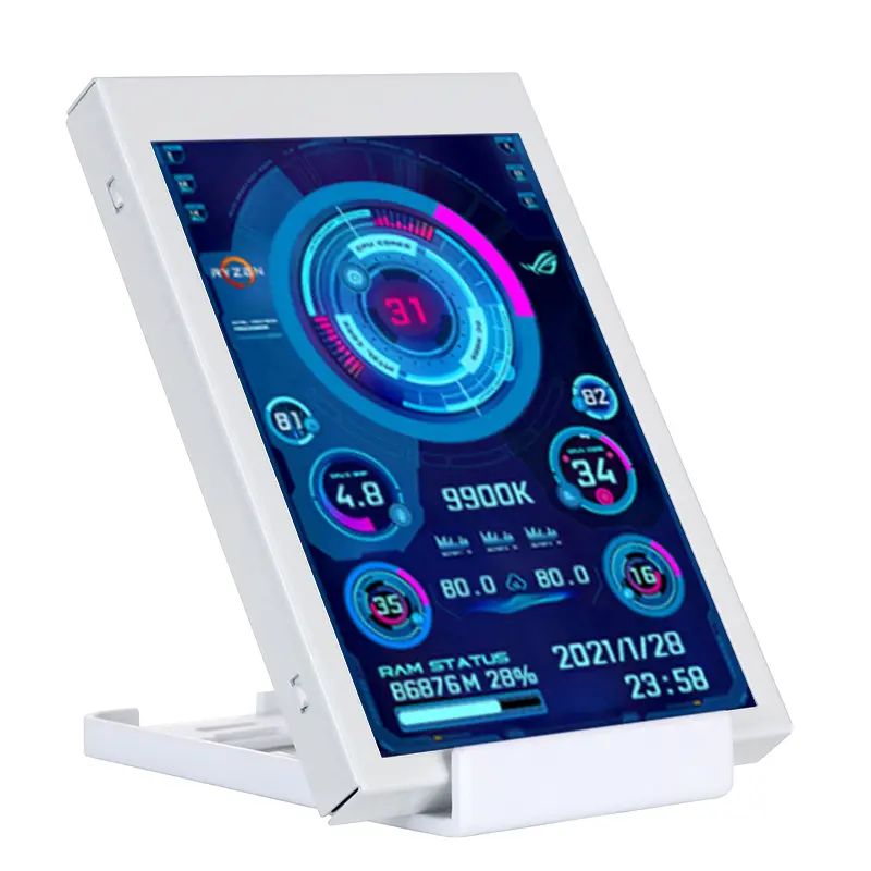 3.5 Inch IPS Type-C Secondary Screen CPU GPU Type-C for Daily Use Gift Travel