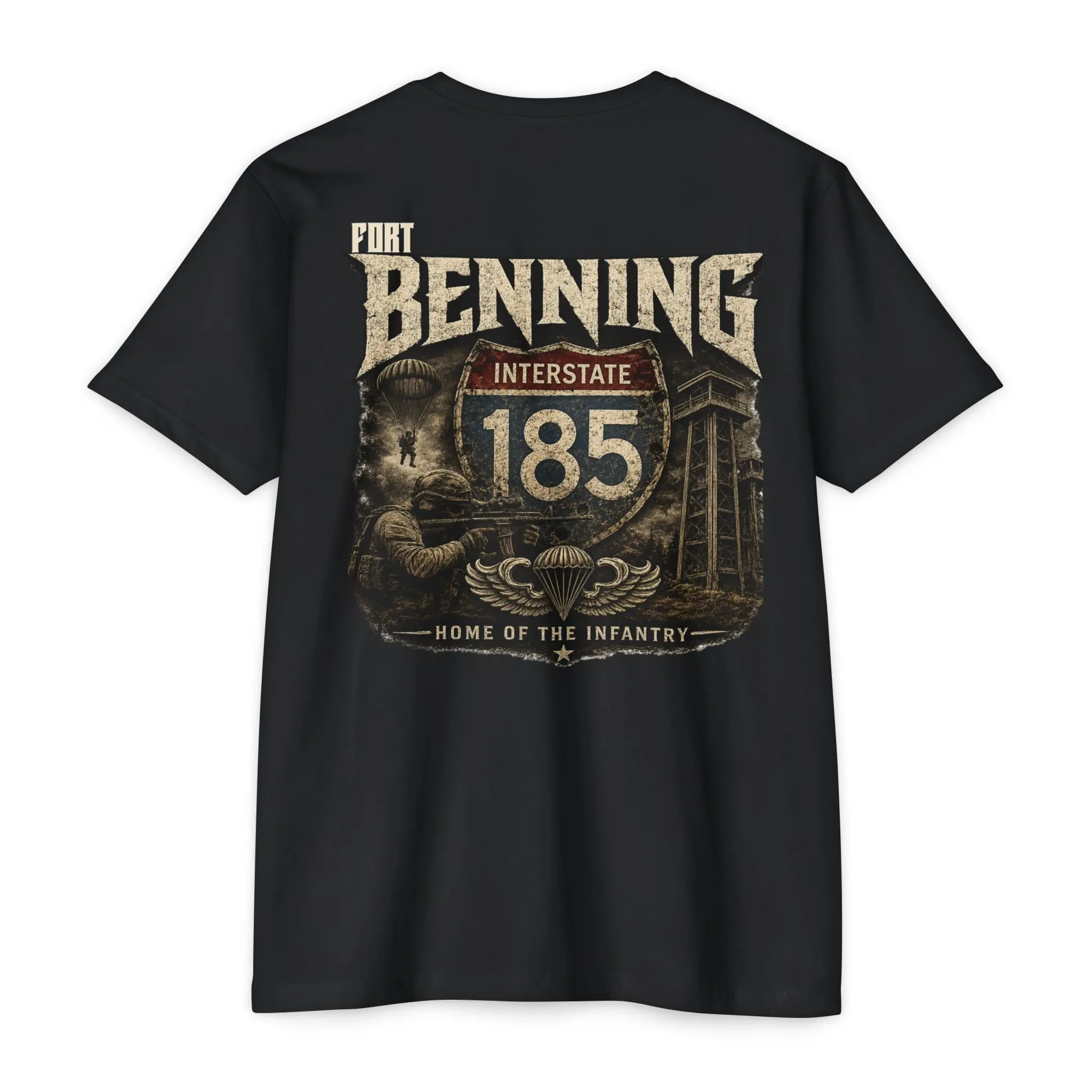 Fort Benning Interstate 185 Ranger Tribute Tee