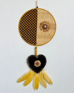 Radiant Connection | One-of-a-Kind Handmade Wall Hanging. Wall Decor