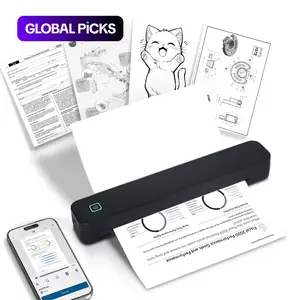 Portable Thermal Printer, 1 Count USB Rechargeable Wireless Printer, Compact Lightweight Printer for Documents, Photos, Labels, Office Supplies, Thermal Label Maker #GLOBAL PICKS