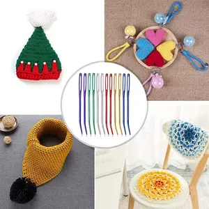 6 Counts Large Eye Needles for Knitting & Sewing, Durable Yarn Needle Set for Handmade Crafts, Perfect for Beginners & Professionals, Crochet Set Kit