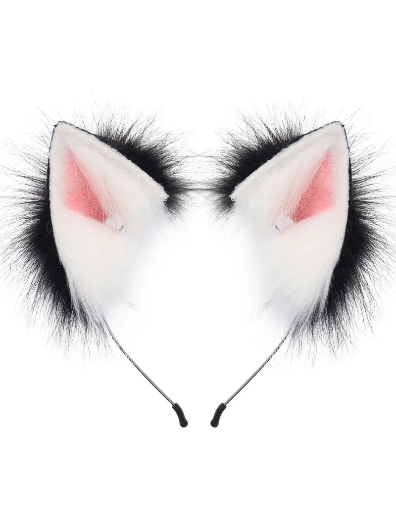 ? Adorable Super Soft Super Fuzzy Furry Fox Kitty Cat Ear Headband Headdress ? Adorable Super Soft Super Fuzzy Furry Kitty Cat Fox Ear  main image 2