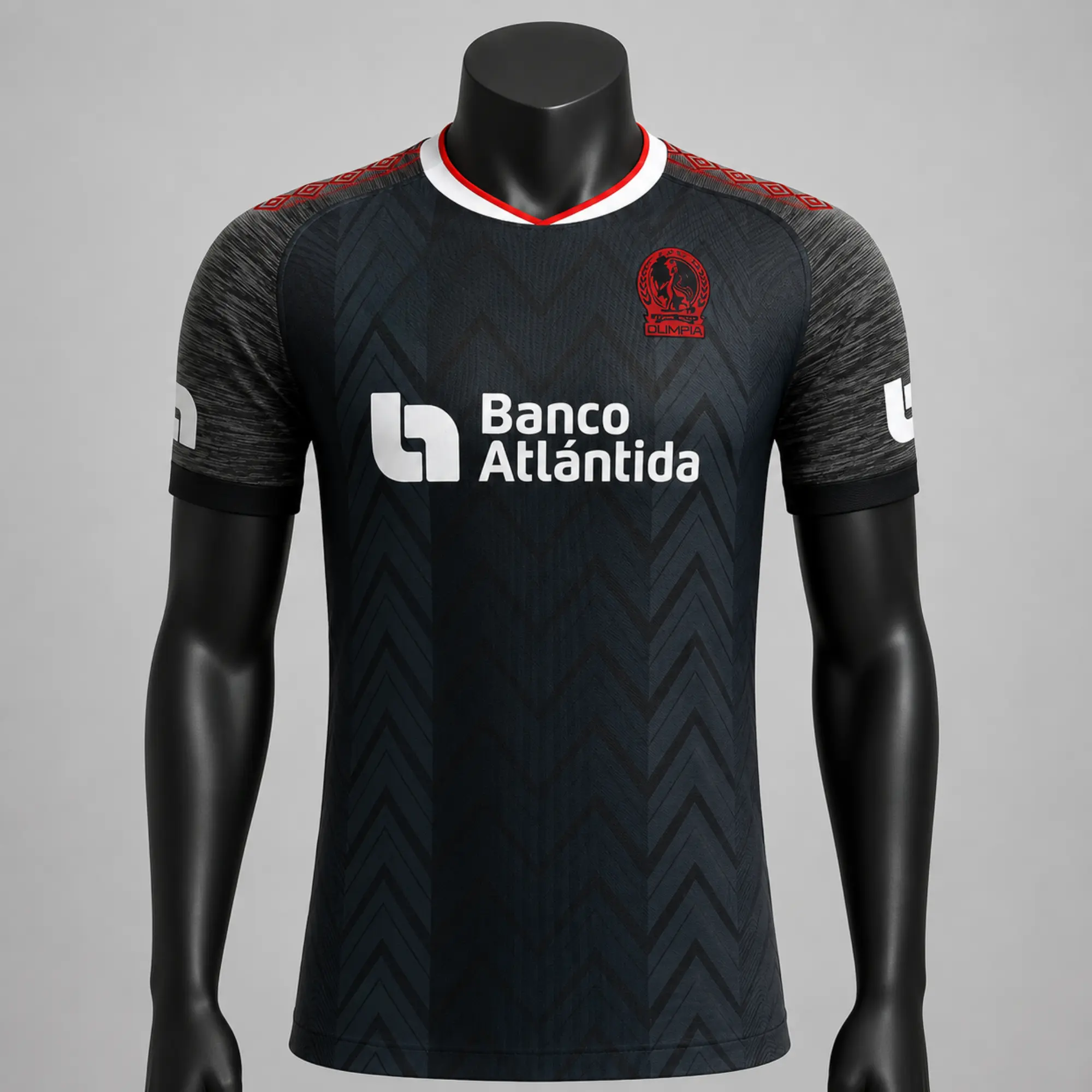 CD Olimpia 2019-20 Third Soccer Jersey - Full Print Logo