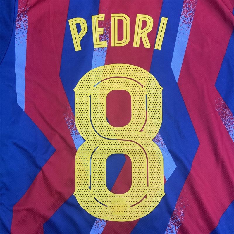 25 26 Season FCB Pedri 8# Short sleeve Soccer jerseys