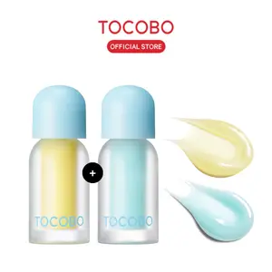 [TOCOBO Official] 2X Plump Power Lip Oil Duo | Hydrating Glossy Honey Lemon Max Plump Juicy Lips Moisture Lightweight Berry Smooth