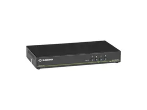 Black Box Secure Niap KVM Switch - 4 ports - TAA Compliant  SS4P-SH-DVI-UCAC