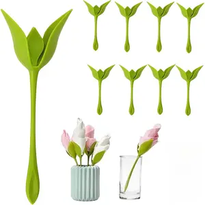 8 PCS Rose Stem Napkin Holder Twist| Make Napkin Roses in Seconds